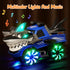 KidsMind 2-4 1 3 4 5 6 Shark Toys for Baby, Monster Trucks for Toddlers Flashing Light Up Shark Car with Music, Baby