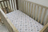 3 Set 100% Set 28x52x9 NODNAL CO. Fitted Crib Sheets Rainbow & Solid Colors - Oeko-TEX Cotton for Baby Girl/Boy Nursery