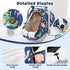 Cozy Winter Baby Car Seat Cover for Boys Girls, Warm and Infant Carseat Cover for Babies, Thickening Carseat Canopy