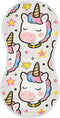 decor gift Cotton Burp Cloth Soft and Absorbent? Cute Cartoon White Rainbow Unicorns Feed
