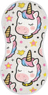 decor gift Cotton Burp Cloth Soft and Absorbent? Cute Cartoon White Rainbow Unicorns Feed