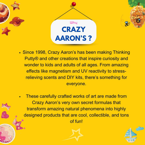 Crazy Aaron's Thinking Putty Princess Pony - 4" Pink Sparkle Putty, Non-Toxic, Made in USA