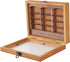 Miniature Book Boxes Display Case Cabinet Anxiety Relief Books Shaking Bookshelf Toy for Living Room Desk Ornament