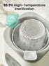 Grownsy Bottle Warmer, Baby Bottle Warmer Fast for Breastmilk & Formula, Accurate Temperature Control, Milk Warmer
