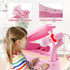 31 Honey Joy Classical Kids Mini Grand Piano w/ Music Stand & Stool, Portable Electronic Piano Educational Musical