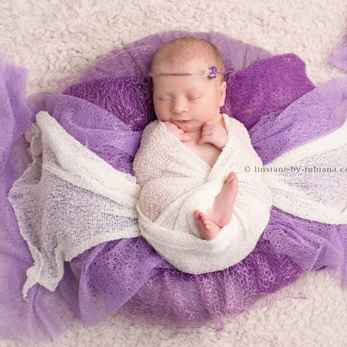 Newborn Props Stretch Wraps Swaddle Blankets for Infant Baby Photo Shoot Photography Accessory