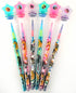 24 2 1 TINYMILLS Pcs Horse Pony in Stackable Stacking Crayon with Extra Stamper Topper, Kids Party Favors, Goodie Bag