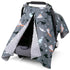 Rquite Car Seat Cover Baby, Carseat Covers Baby Boy, Minky Infant Car