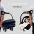 Snug Lug Infant Car Seat Carrier Strap Baby Seat Carrying Handle Aid, Arm Support Wrap for Easy Lifting, Ergonomic