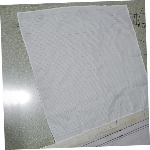 CVUTOVO 60x60cm -Pack Cotton Burp Cloths and Reusable Cloth Diaper Inserts for Newborns Absorbent Washable Leak-Proof