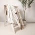 4-Layer 47"x47" lulumoon Muslin Baby Blanket Neutral: Soft Cotton Toddler Blanket for Daycare with Bunny- Ideal