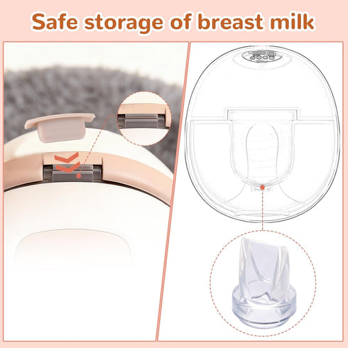 Goktvai 4pcs 4pcs E10/S1/S1 Replacement Valves & Spout Caps for eufy Wearable Breast Pump Pro, Soft Silicone Duckbill