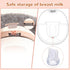 Goktvai 4pcs 4pcs E10/S1/S1 Replacement Valves & Spout Caps for eufy Wearable Breast Pump Pro, Soft Silicone Duckbill