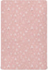 Sheet,52x28IN Pfrewn Christmas Crib Sheets for Boys Girls Pine Tree Branches Snowflakes on Pink Fitted Crib Sheet Fits