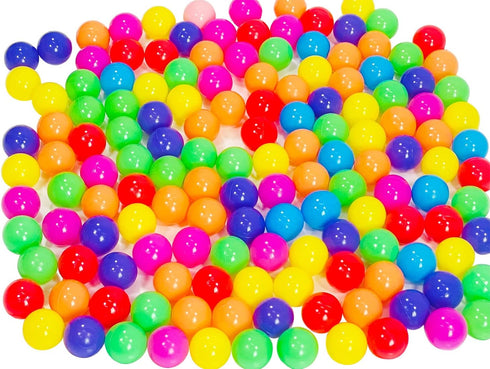 LANGXUN Soft Plastic Ball Pit Balls, Ideal Gift for Baby Toddler Birthday, Ball Pit Play Tent, Party Decoration