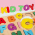 Wooden Puzzles for Toddlers 1-5 Years Old, Alphabet, Number, and Shape Educational Learning Toys Set