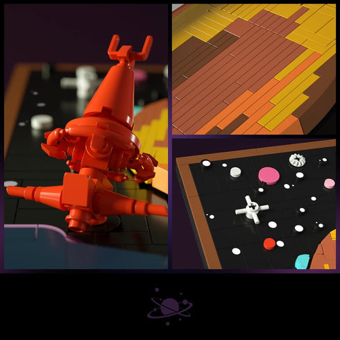 Sets 3D Set 15+ Givenni Art Planetary Exploration Space Frame Building - Puzzle Building for Adults, Ages - Beautifully