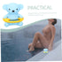 Garneck Cartoon Bath Thermometer Safe Floating Water Temperature Gauge for Boy Girl Bathtubs and Pools Fun Measurement