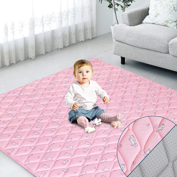 Foam Baby Play Mat 50" X 50", Play Mat for Babies and