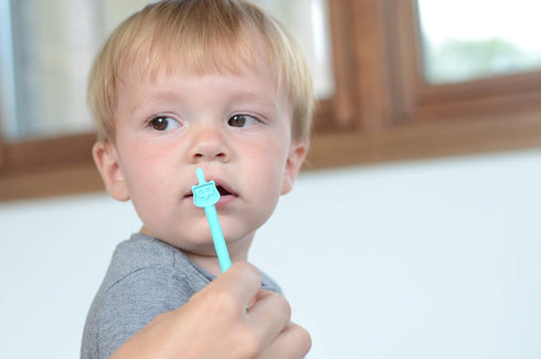 Nose Hero Baby Nose and Ear Cleaner Tool - Made in USA, 100% Soft Flexible Rubber Infant Booger Picker, Safe, BPA Free