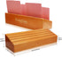 Set 2 9.84In 3.1Inch Exqline Wood Playing Card Holders Tray Racks Organizer of for Kids Seniors Adults - Latest Version