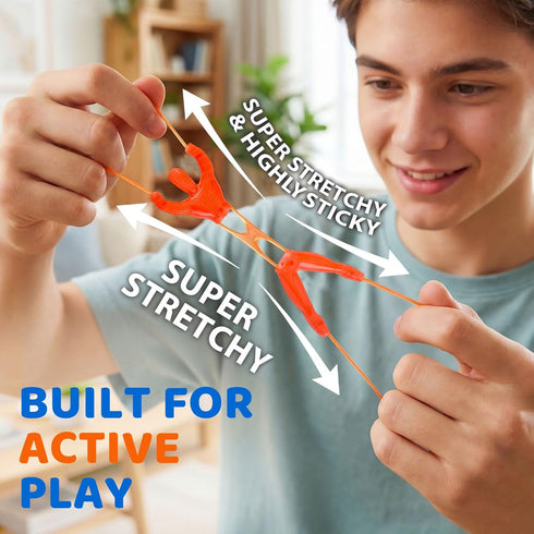 50PCS Set 3+, Shindel Stretchy Wall Climbers for Easter Egg Fillers, Climbing Man Sticky Toy Fidget Toys Party Favors