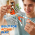 50PCS Set 3+, Shindel Stretchy Wall Climbers for Easter Egg Fillers, Climbing Man Sticky Toy Fidget Toys Party Favors
