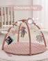Tummy 6 Blissful Diary Baby Play Gym Mat, Time Activity Mat with Detachable Toys for Skill Development, Baby Essentials