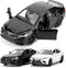 1:36 Camry XSE Car Model, Diecast Pull Back Toy Car, Doors Open, Collection Kids Gift (Black)