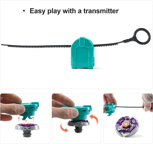 Magicmode Metal Spinning Top, Stainless Steel Precision Gyroscope Anti-Gravity Spinner, Perfect Balance Desktop Toy,