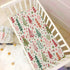 BOESI Crib Sheet, Unisex Crib Sheet, Soft and Comfortable for Standard Crib and Toddler Mattress, Christmas Tree