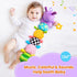 0-6 10 0-6, 6-12 Tummy Baby Toys Months, Washable Baby Musical Caterpillar Toys with Kid's Song,Rattles,BabyTeething