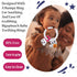 Ghost Teether and Cute Ghouls Ring Teether Halloween Activities for Toddlers, Preschoolers & Older Kids