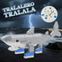 14+(TRALALERO Italian Brainrot Action Figure Building Kit, Brainrot Toys, Creative STEM Construction Blocks