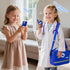 35 3-5 Set EFO SHM Doctor Kit for Kids, Pcs Kids Doctor Kit for Toddlers with Medical Storage Bag & Real Stethoscope