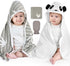 Hooded Baby Bath Towels Set of 2-4 Piece Bamboo Bath Essential Must