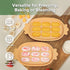 Haakaa Baby Popsicle Mold, Baby Food Maker & Breastmilk Teething Freezer Tray, BPA Free Silicone, Orange