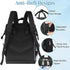 Honeybaby Backpack 19L Diaper Bag for Mom & Dad Cartoon Dino Dinosaurs Large Diaper Bag Tote with Multi-Pocket