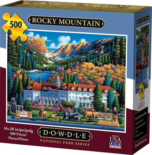 Dowdle Jigsaw Puzzle - Rocky Mountain National Park - 500 Piece