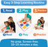 1, 2, 3 TOYVENTIVE Books, Toddler Flash Cards, and Puzzles Educational Toys and Birthday Gifts for Year Old Girl