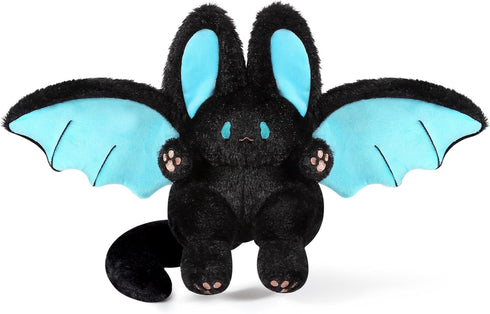 PEACH CAT Kawaii Bat Bunny Plush, 12" Cute Rabbit Stuffed Animal for Kids