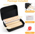 Rummy 6 6 160 Rummy Set Rummy Set 6 Cube Player Edition with Wooden Racks/Trays, Large Numbers Tiles with Zippered