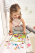 HABA Peter and Pauline's Farm Magnetic Game with 4 Background Scenes in Storage Tin