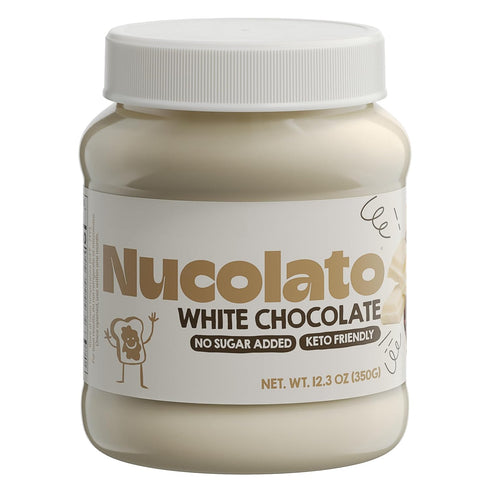 NUCOLATO | White Chocolate Spread | 12.3 oz - 350 g |