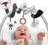 Car Seat Toys for Babies 0-3 Months, Spiral Stroller Toys, High Contrast Black and White Baby Toys