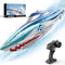 DEERC High-Speed RC Boat for Kids & Adults, 20+ MPH Full Proportional