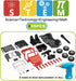 FYD 2in1 Playset 3 Take Apart Jeep Car STEM Learning Assembly with Functional Battery-Powered Drill - Early Childhood