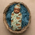 Set KiuLoam Cute Mallard Duck Leaf Animal Print Newborn Swaddle Blanket with Hat Soft Newborn Receiving Blankets Baby
