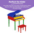30-Key Best Choice Products Kids Classic Wooden Mini Grand Piano Musical Instrument Toy w/ Piano Lid, Bench, Foldable