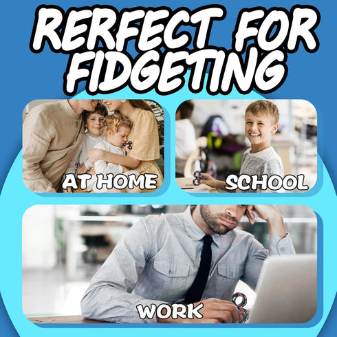 8Pcs 8+ Fidget Toys Adults Kids ADHD Autism Toys Adults EDC Cool Gadgets Desk Toys Fidgets for Classroom Magnetic